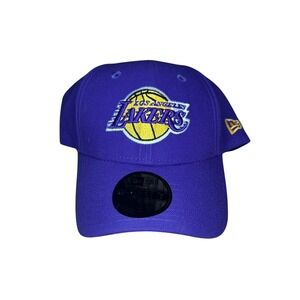 New Era Los Angeles Lakers Purple 9FORTY Adjustable Baseball Cap